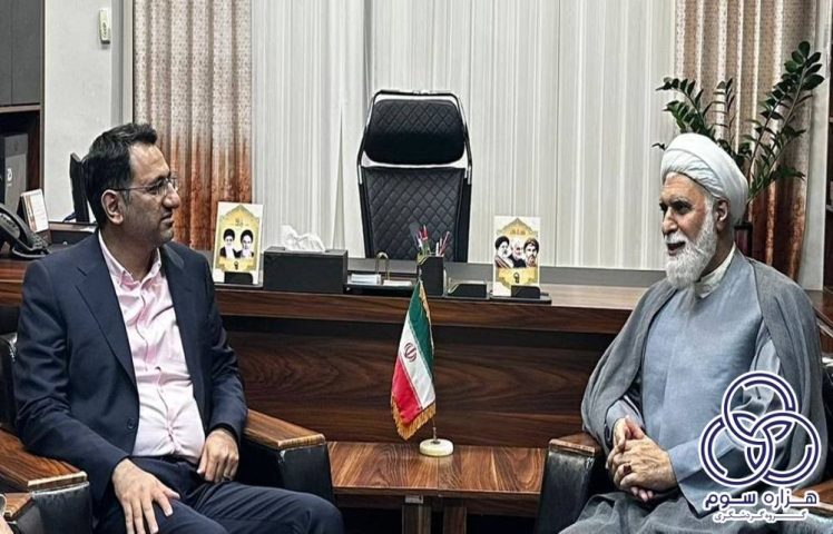 دیدار کبیری با امام جمعه کیش