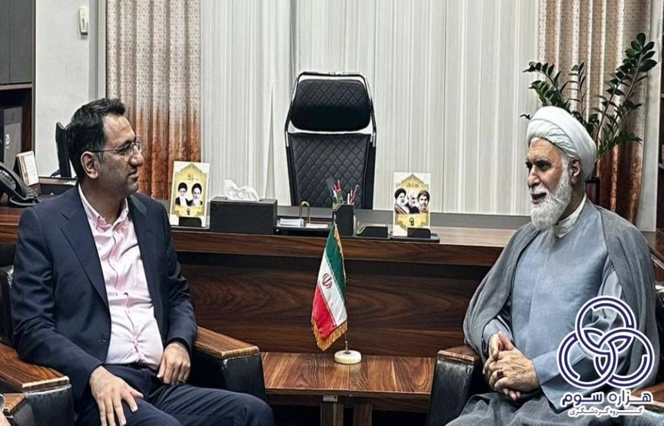 دیدار کبیری با امام جمعه کیش